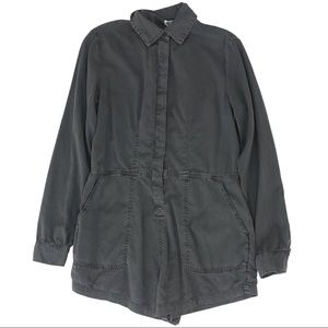 Billabong Charcoal Romper Sz L